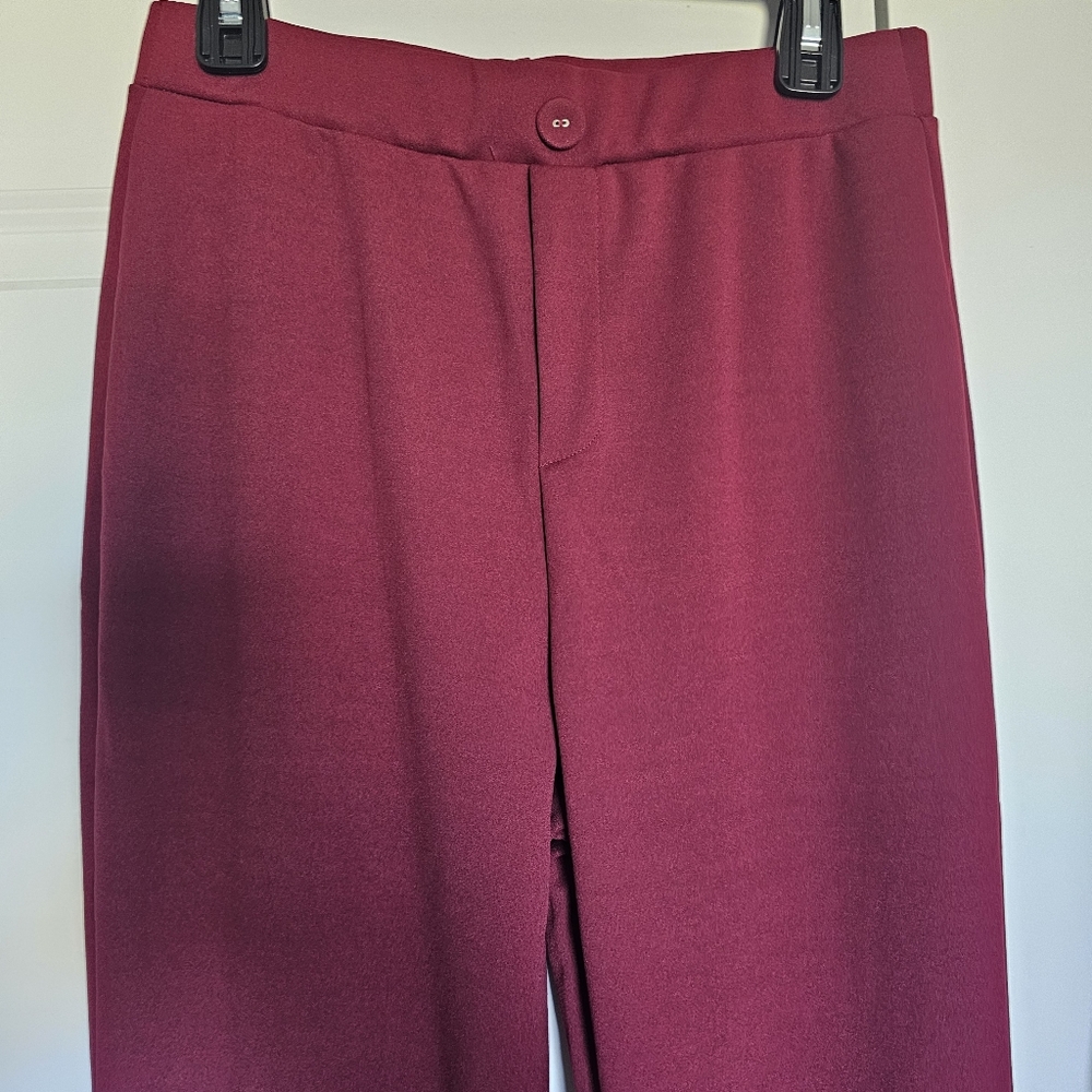 Burgundy Pants